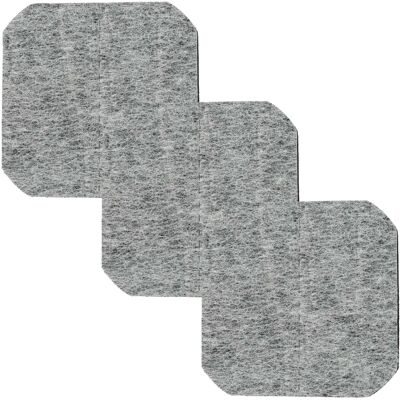 vhbw Tefal Quadra 700 Aktivkohlefilter - 3er Pack vhbw Tefal Quadra 700 Aktivkohlefilter - 3er Pack