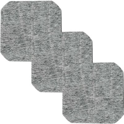 vhbw Tefal Deep Fryer Activated Carbon Filter - 3 Pack, Grey vhbw Tefal Deep Fryer Activated Carbon Filter - 3 Pack, Grey