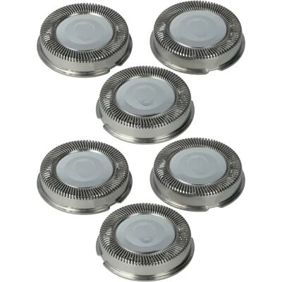 vhbw HS930 HS970 HS985 HS965 HS990 Razor Blades - Replacement, 6 pcs, Silver vhbw HS930 HS970 HS985 HS965 HS990 Razor Blades - Replacement, 6 pcs, Silver