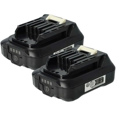 vhbw Makita Battery - 2500mAh, 12V, Black - Battery vhbw Makita Battery - 2500mAh, 12V, Black - Battery