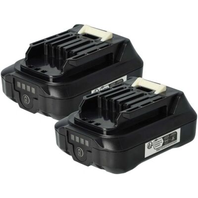 VHBW Batería Makita 2x Li-Ion 12V 2500mAh Negro VHBW Batería Makita 2x Li-Ion 12V 2500mAh Negro