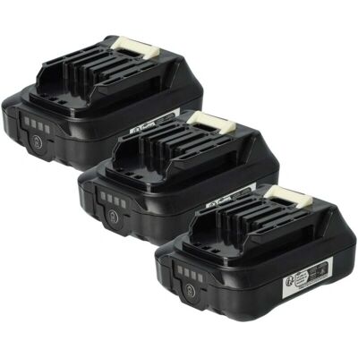 VHBW Batería Makita 3x 2500mAh Li-Ion - Batería para Herramientas VHBW Batería Makita 3x 2500mAh Li-Ion - Batería para Herramientas