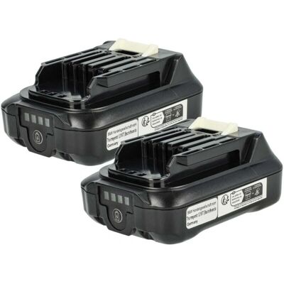 vhbw 2x Batería para Makita TD110D - Alta capacidad Li-Ion vhbw 2x Batería para Makita TD110D - Alta capacidad Li-Ion