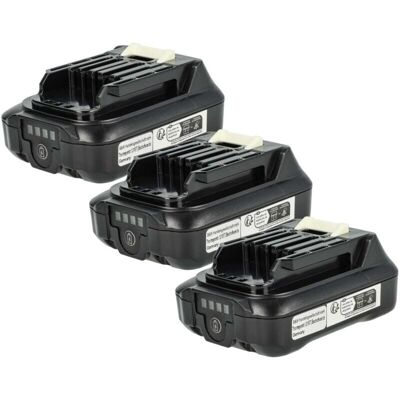 vhbw 3x Batería compatible con Makita JR103DZ - Pack de baterías vhbw 3x Batería compatible con Makita JR103DZ - Pack de baterías
