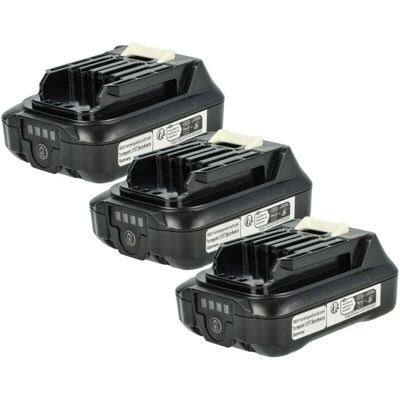 Vhbw 3x Batería para Herramientas Makita - 2000mAh Li-Ion 12V Vhbw 3x Batería para Herramientas Makita - 2000mAh Li-Ion 12V