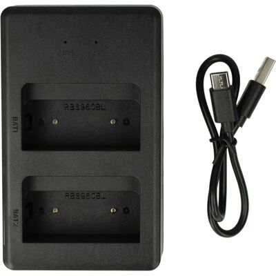 vhbw Chargeur double de batterie - Compatible avec Scanreco, Fassi, EFFER - 7,2V 0.6A vhbw Chargeur double de batterie - Compatible avec Scanreco, Fassi, EFFER - 7,2V 0.6A