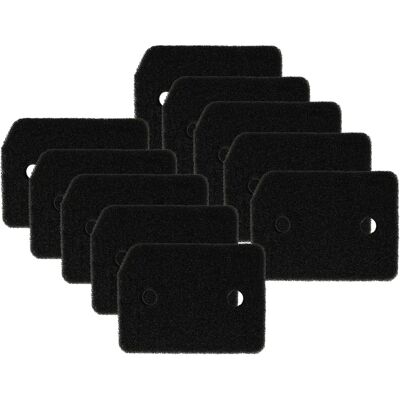 vhbw 10x Filtro de pedestal - Compatible con Miele TDD120WP, TDB230WP Active, TDB230WP, TDB130WP, TDC130WP, TDB120WP, TDB220WP, TDB630WP - Filtro de pedestal vhbw 10x Filtro de pedestal - Compatible con Miele TDD120WP, TDB230WP Active, TDB230WP, TDB130WP, TDC130WP, TDB120WP, TDB220WP, TDB630WP - Filtro de pedestal