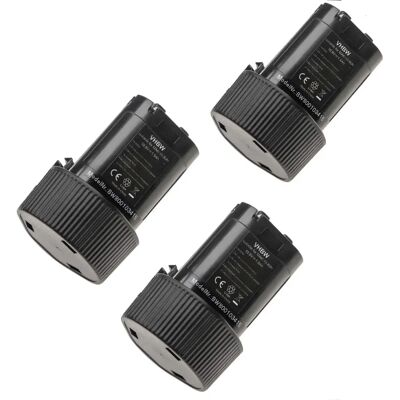 Vhbw Batería Makita 3x 10.8V 1500mAh Li-ion Negra Vhbw Batería Makita 3x 10.8V 1500mAh Li-ion Negra