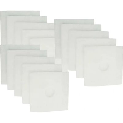 vhbw 15x Filtre à air - Compatible avec Helios ELS-VEO - Blanc - Publicité vhbw 15x Filtre à air - Compatible avec Helios ELS-VEO - Blanc - Publicité