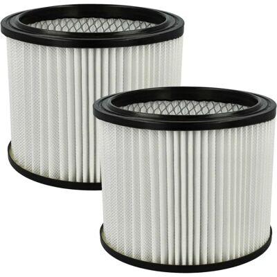 vhbw 2x Filterpatrone Ersatz für Scheppach 7906300706 - HEPA - Schwarz/Weiß vhbw 2x Filterpatrone Ersatz für Scheppach 7906300706 - HEPA - Schwarz/Weiß