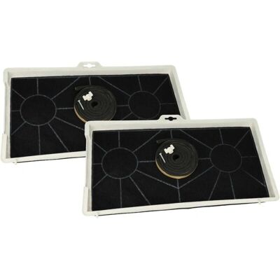 vhbw Filtro de Carbón Activado Compatible con Siemens - Campana de Cocina - Negro/Blanco vhbw Filtro de Carbón Activado Compatible con Siemens - Campana de Cocina - Negro/Blanco
