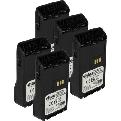 VHBW Batterie Motorola 5-Pack - Radio Batterie VHBW Batterie Motorola 5-Pack - Radio Batterie