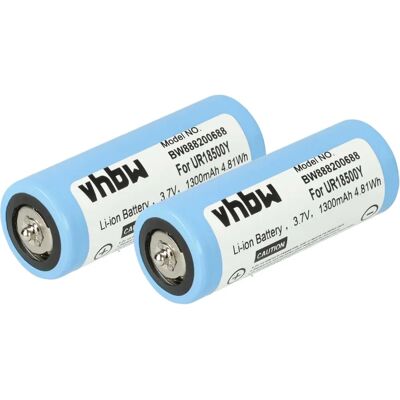 vhbw Braun Replacement Battery - 2x 1300mAh Lithium-Ion - No Colour vhbw Braun Replacement Battery - 2x 1300mAh Lithium-Ion - No Colour