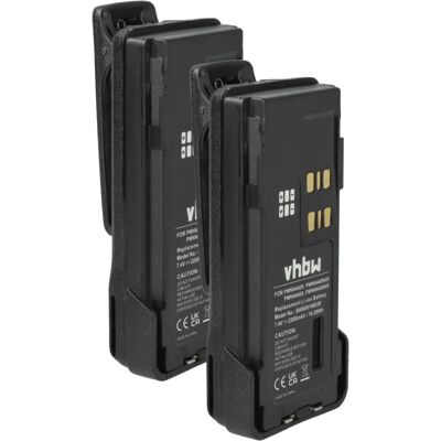 vhbw Batterie de Rechange Motorola - 2200mAh, 7,4V pour Radio & Walkie Talkie vhbw Batterie de Rechange Motorola - 2200mAh, 7,4V pour Radio & Walkie Talkie