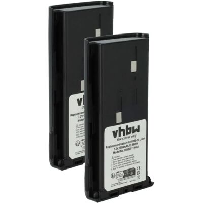 vhbw Kenwood Battery - 1800mAh, 7.4V - Radio & Walkie Talkie vhbw Kenwood Battery - 1800mAh, 7.4V - Radio & Walkie Talkie