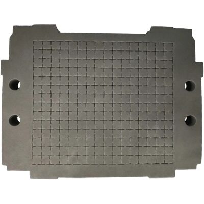 VHBW 3x Inserto de espuma para maletín de herramientas - Ajustable, espuma dura, gris antracita VHBW 3x Inserto de espuma para maletín de herramientas - Ajustable, espuma dura, gris antracita