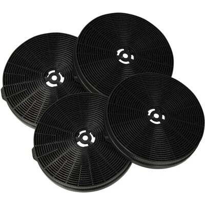 vhbw - 4 filtres à charbon actif pour KKT Kolbe K111 - 17,5cm Hotte vhbw - 4 filtres à charbon actif pour KKT Kolbe K111 - 17,5cm Hotte