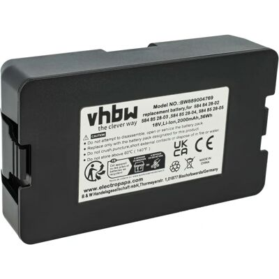 batería vhbw para Gardena SILENO - Cortacésped robótico - 18V, 2Ah batería vhbw para Gardena SILENO - Cortacésped robótico - 18V, 2Ah