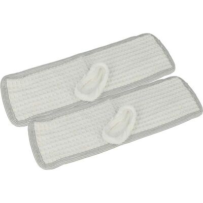 vhbw 4x Steam Mop Replacement Pads - 2 Cotton Covers, 2 Floor Cloths vhbw 4x Steam Mop Replacement Pads - 2 Cotton Covers, 2 Floor Cloths
