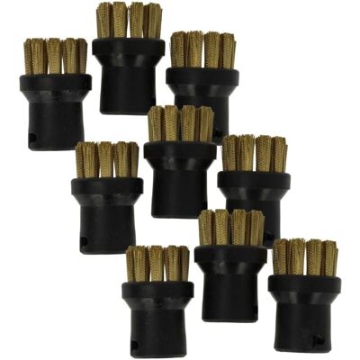 VHBW - 9x round steam brush for Kärcher - Steam Cleaner Accessories VHBW - 9x round steam brush for Kärcher - Steam Cleaner Accessories