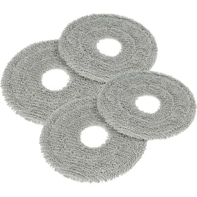 vhbw Tampons de mop pour Dreame RMP8 - 4 Remplacements Gris vhbw Tampons de mop pour Dreame RMP8 - 4 Remplacements Gris