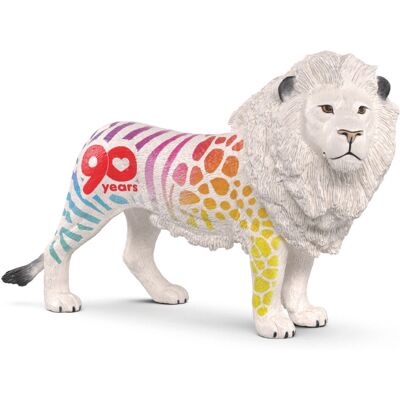 Edição Leão 90 Anos da Schleich - figura de brinquedo para crianças Edição Leão 90 Anos da Schleich - figura de brinquedo para crianças