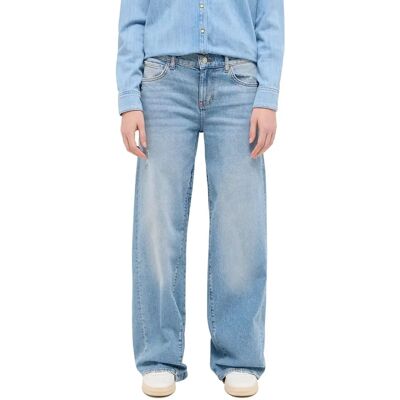 Jeans en Coton Large Mustang - Pantalon Jeans en Coton Large Mustang - Pantalon