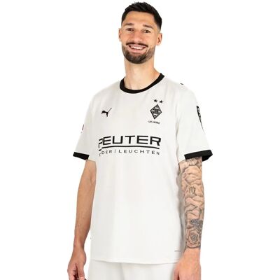 Puma 2025-2026 Borussia MGB Heimtrikot Weiß L - Jersey Puma 2025-2026 Borussia MGB Heimtrikot Weiß L - Jersey