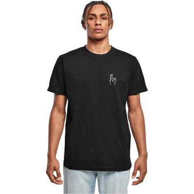Tricou Mister Tee Easy Sign Negru - Unisex Tricou Mister Tee Easy Sign Negru - Unisex