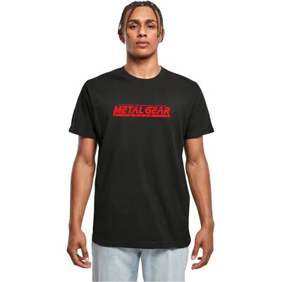 MERCHCODE T-Shirt Logo Metal Gear Solid - Homme MERCHCODE T-Shirt Logo Metal Gear Solid - Homme