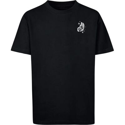 Mister Tee Children's Black Butterfly T-shirt - Childrens T-shirt Mister Tee Children's Black Butterfly T-shirt - Childrens T-shirt
