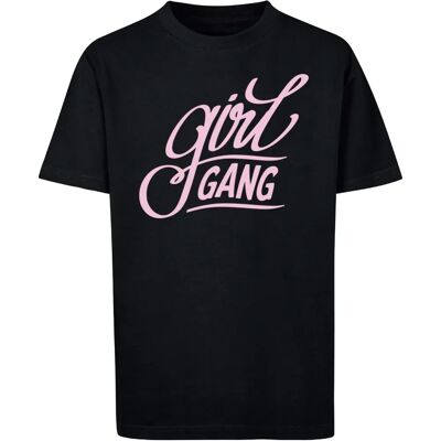 Dětské tričko Mister Tee Girl Gang - černé 158-164 Dětské tričko Mister Tee Girl Gang - černé 158-164