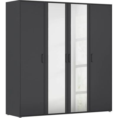rauch BLUE - Voyager - Graumetallic - Kleiderschrank rauch BLUE - Voyager - Graumetallic - Kleiderschrank