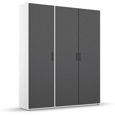 RAUCH VOYAGER Kleiderschrank - Moderner 3-türiger Schrank mit verstellbaren Einlegeböden RAUCH VOYAGER Kleiderschrank - Moderner 3-türiger Schrank mit verstellbaren Einlegeböden