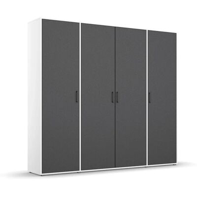rauch VOYAGER Kleiderschrank - Modern, Geräumig, Weiß rauch VOYAGER Kleiderschrank - Modern, Geräumig, Weiß