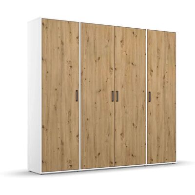 RAUCH Voyager Kleiderschrank - 9 Einlegeböden, 4 Türen RAUCH Voyager Kleiderschrank - 9 Einlegeböden, 4 Türen