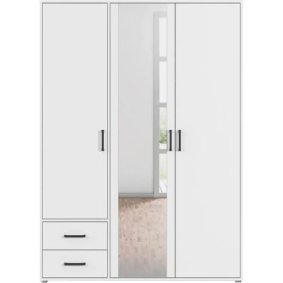 rauch BLUE Voyager Alpinweiß 140 cm 3-türiger Kleiderschrank rauch BLUE Voyager Alpinweiß 140 cm 3-türiger Kleiderschrank