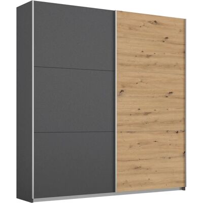 rauch BLUE - AURELIO - Graumetallic - Kleiderschrank rauch BLUE - AURELIO - Graumetallic - Kleiderschrank