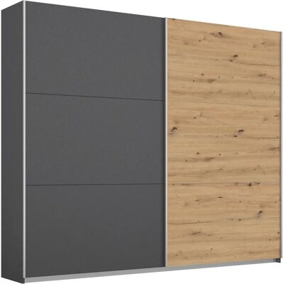 RAUCH AURELIO Kleiderschrank - Verstellbare Regale, Schiebetüren, Made in Germany RAUCH AURELIO Kleiderschrank - Verstellbare Regale, Schiebetüren, Made in Germany