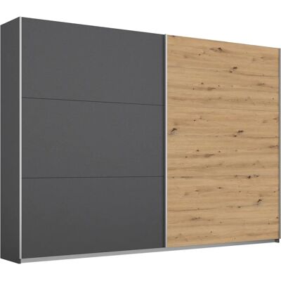RAUCH AURELIO Kleiderschrank - 3 Varianten, 5 Böden, 2 Schiebetüren RAUCH AURELIO Kleiderschrank - 3 Varianten, 5 Böden, 2 Schiebetüren