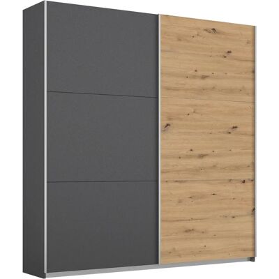 RAUCH AURELIO Kleiderschrank - Verstellbare Einlegeböden, Schiebetüren, Made in Germany RAUCH AURELIO Kleiderschrank - Verstellbare Einlegeböden, Schiebetüren, Made in Germany