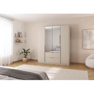RAUCH - AGORDO - Beige Champagne - 181x229x54 cm - Kleiderschrank RAUCH - AGORDO - Beige Champagne - 181x229x54 cm - Kleiderschrank