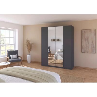rauch ORANGE - AGORDO - Graumetallic - Wardrobe rauch ORANGE - AGORDO - Graumetallic - Wardrobe