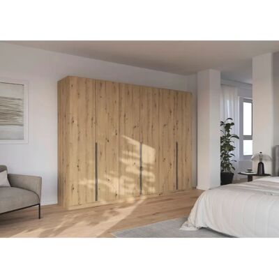 Rauch Orange - AGORDO - Eiche Artisan - Kleiderschrank Rauch Orange - AGORDO - Eiche Artisan - Kleiderschrank