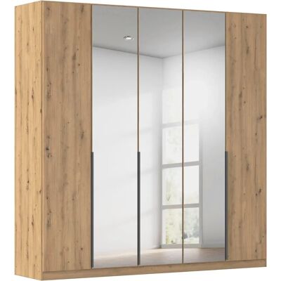 RAUCH - AGORDO - Eiche Artisan - Graumetallic - Wardrobe RAUCH - AGORDO - Eiche Artisan - Graumetallic - Wardrobe