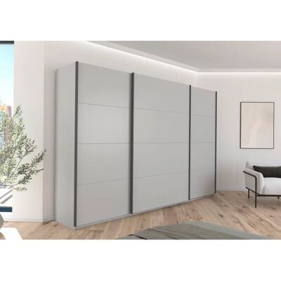 rauch ORANGE AGORDO - Seidengrau - 315 cm - Schwebetürenschrank rauch ORANGE AGORDO - Seidengrau - 315 cm - Schwebetürenschrank