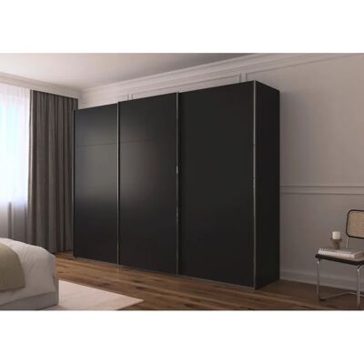 Rauch Orange - CONTIDO - Schwarz - 301x223x68 cm - Kleiderschrank Rauch Orange - CONTIDO - Schwarz - 301x223x68 cm - Kleiderschrank
