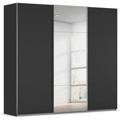 rauch ORANGE - CONTIDO - Black - Width 242 cm - Wardrobe rauch ORANGE - CONTIDO - Black - Width 242 cm - Wardrobe