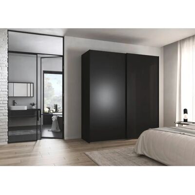 rauch ORANGE - CONTIDO - Schwarz - 201x223x68 cm - Kleiderschrank rauch ORANGE - CONTIDO - Schwarz - 201x223x68 cm - Kleiderschrank