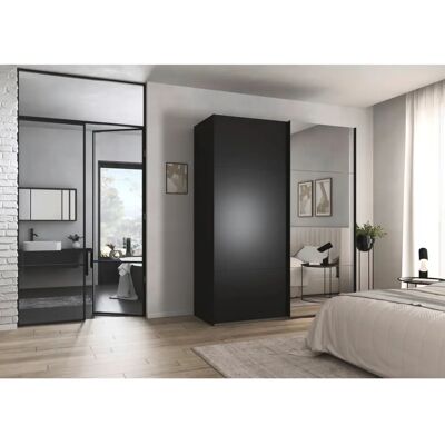 rauch ORANGE - CONTIDO - Schwarz - 181cm - Wardrobe rauch ORANGE - CONTIDO - Schwarz - 181cm - Wardrobe